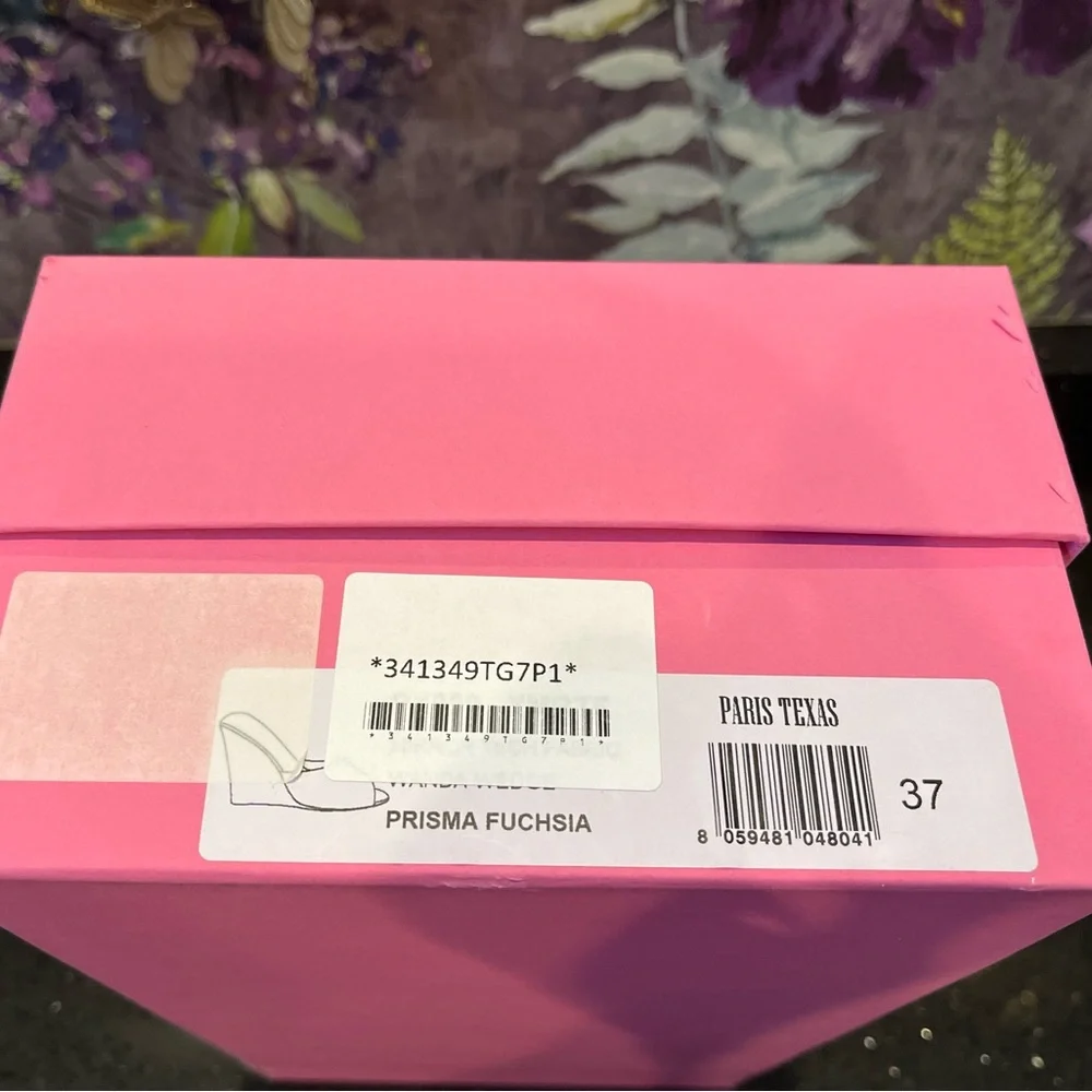 ✨✨NWT✨✨ BARBIECORE Paris Texas Prisma Fuchsia mules - Picture 7 of 8